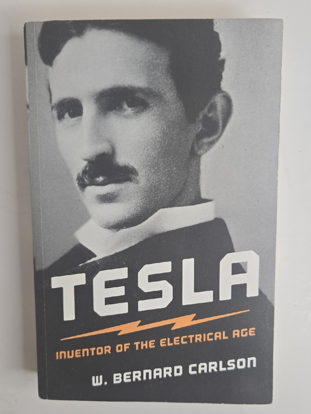 Prince Paperback — Gray & White Book Back Cover